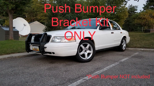 Push Bumper BRACKET KIT: 03-11 Ford Crown Victoria