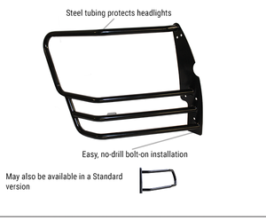 Wraps/Brush Guards: Chevrolet/Chevy Tahoe 1500/Suburban 1500 (2015-2019)